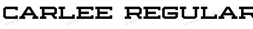 CARLEE Regular字体转换